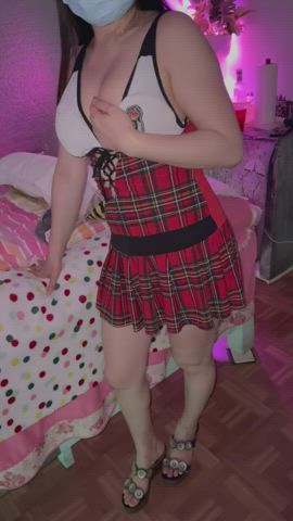 Amateur Asian Dress Massage Nipples clip