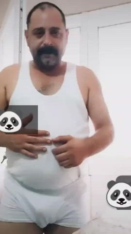 bear chubby daddy gay turkish clip
