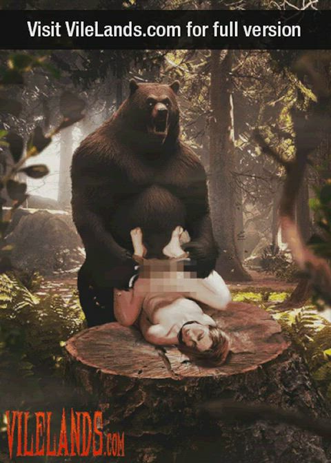 bondage fantasy hentai horror missionary monster pain rough clip