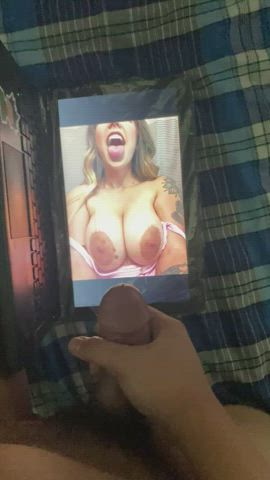 Cumshot Tribbing Tribute clip