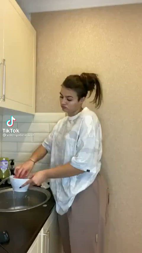 barely legal boobs cute girls pretty sensual sex tease teen tiktok clip