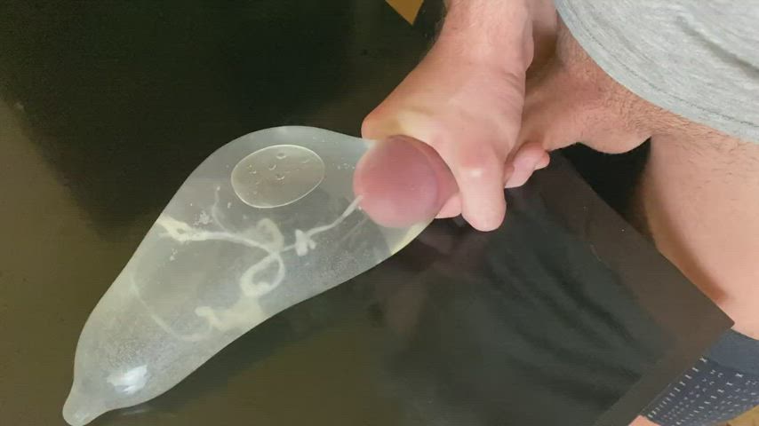 condom male masturbation solo clip