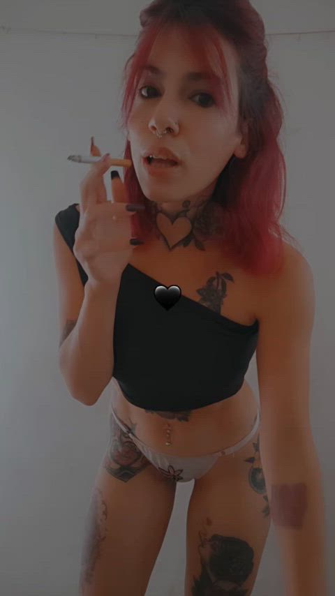wanna taste my tongue while I exhale?