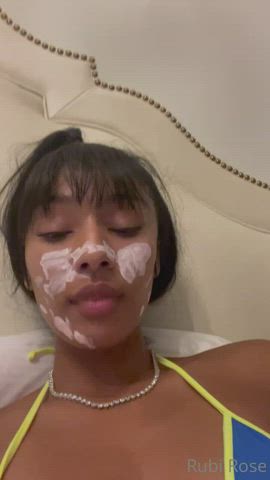 bikini celebrity ebony clip