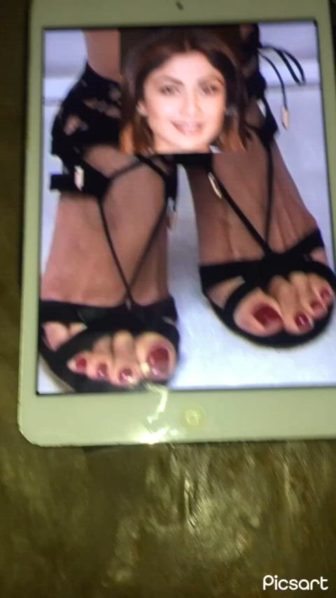 cum on feet cumshot feet fetish clip