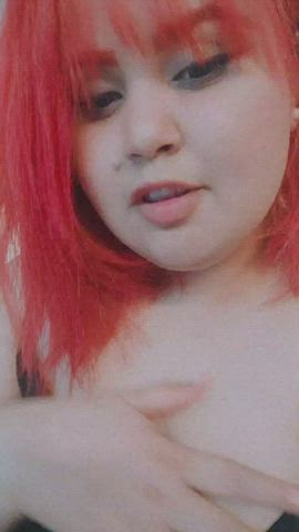 bbw chubby curvy redhead clip