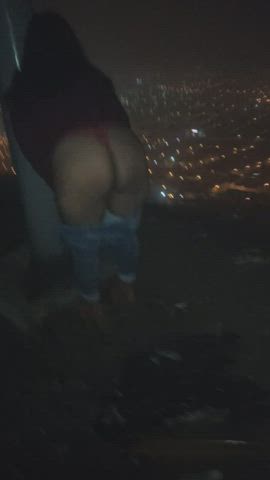ass peruvian public clip