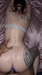 BBC Doggystyle Homemade Interracial POV clip