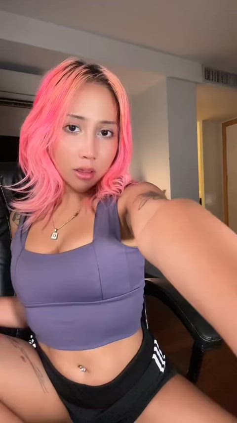asian bikini homemade japanese onlyfans petite teen thai tiktok pink hair clip