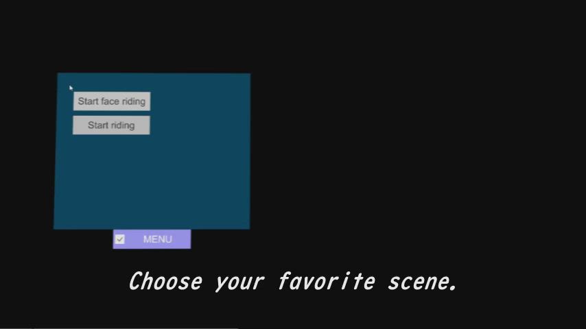 animation facesitting riding clip