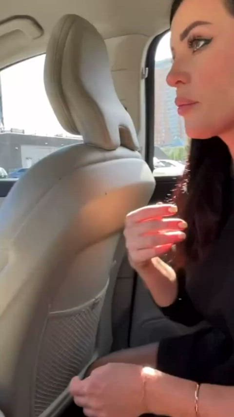 blowjob car car sex cum in mouth cum swallow green eyes swallowing cumslut r/cumswallowing