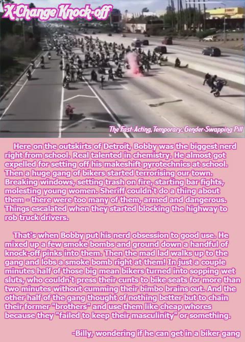 How to deal with a rowdy biker gang