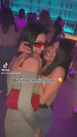 big tits lesbian lesbians outdoor party pussy tits clip