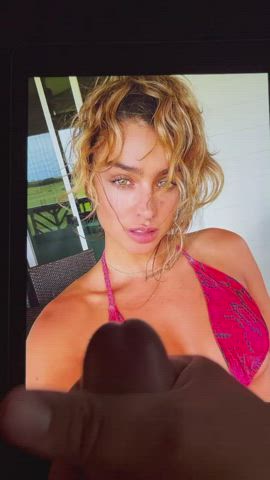 big dick celebrity cock cum cumshot masturbating model tribute clip