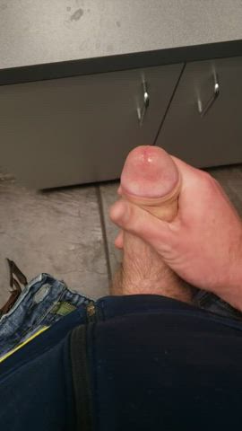 masturbating tease work clip