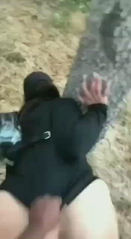 π§π» Amateur BBW Muslim banged in the woods! π³
