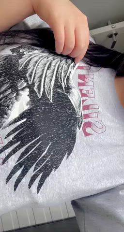 Want to suck on my tits? ?