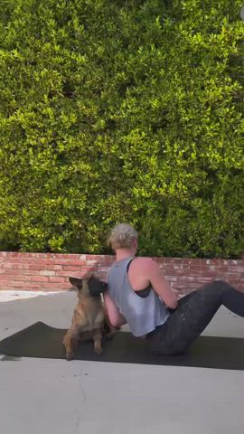 Celebrity Spandex Workout clip