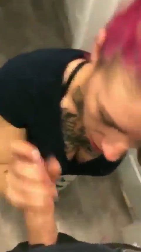 amateur bwc big dick blowjob milf purple bitch purple hair clip