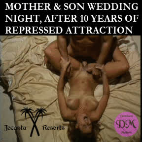 bed sex caption mom passionate son sweaty sex clip