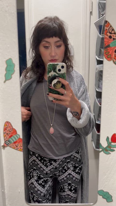 blue eyes boobs brunette milf natural tits onlyfans petite small tits tease tits