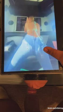 ass cumshot fleshlight tiktok tribute twerking clip