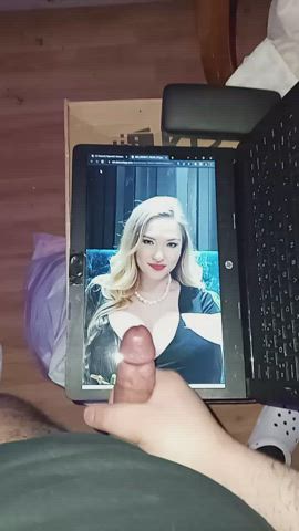 big tits cum cumshot facial tribute white girl clip