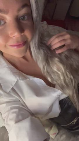 blonde lingerie teen tits clip
