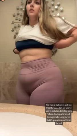 alejandra gil ass sbbw stomach clip