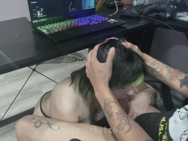 I think I distracted him a bit