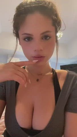 big tits cute non-nude teen tits white girl clip