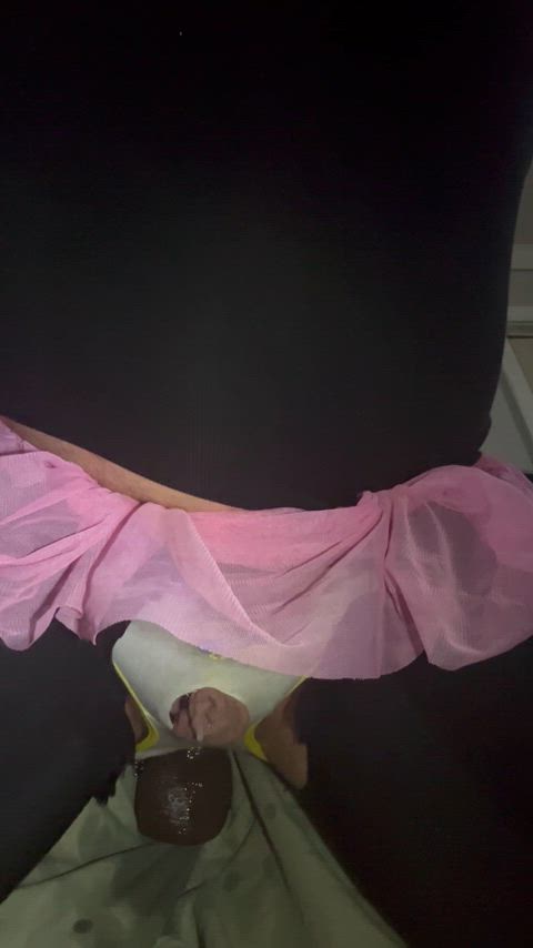 clit cumshot sissy clip