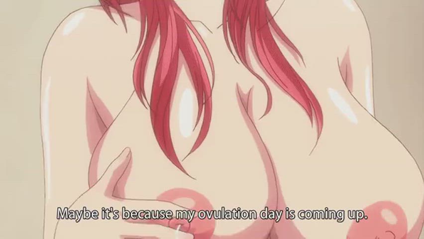 animation anime big tits boobs hentai huge tits milk tits ecchi-anime hanime clip
