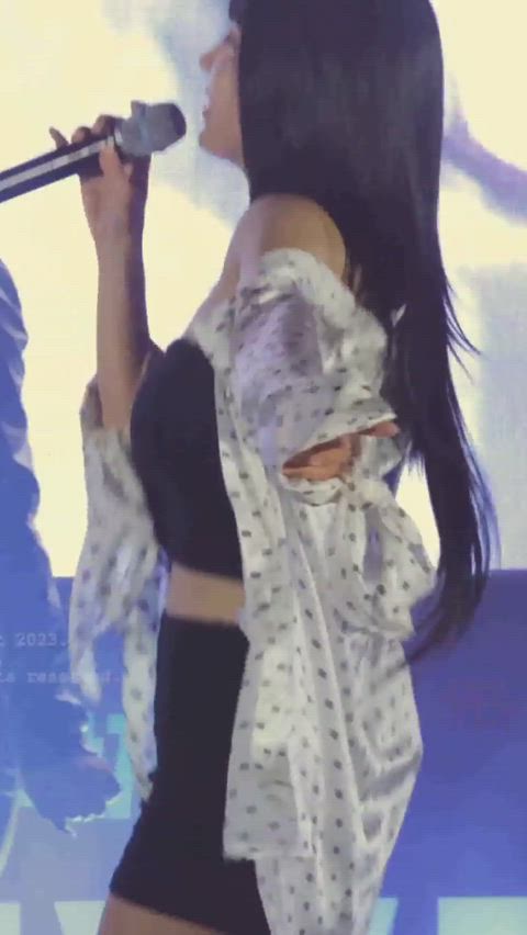korean tits kpop clip