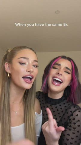 lesbian teen tiktok clip