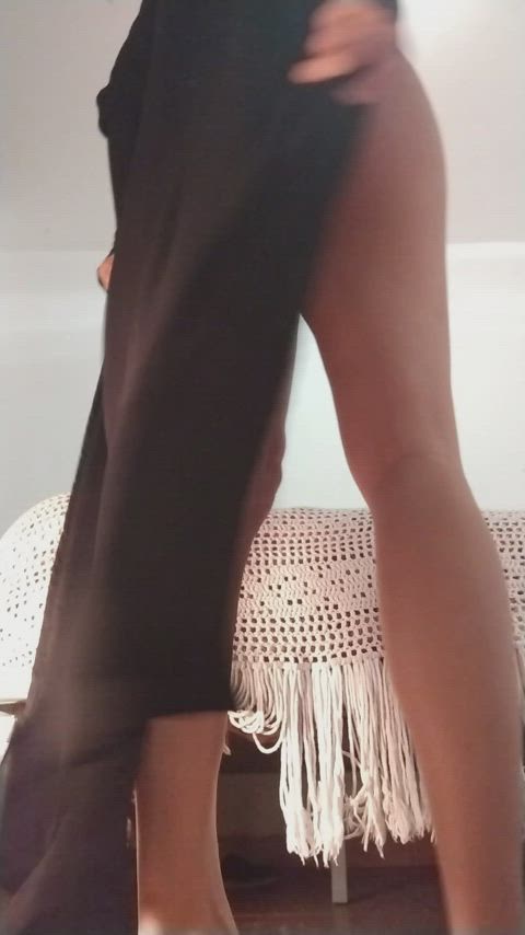 Do you like the view? Should I take off my panties?