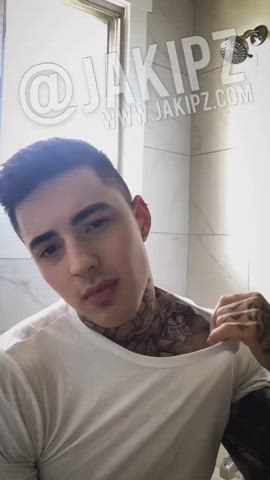 Shower T-Shirt Wet clip
