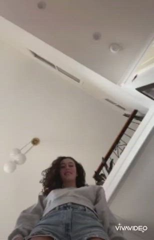brunette double penetration spitroast clip