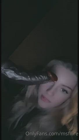 BBC Blowjob Dildo clip