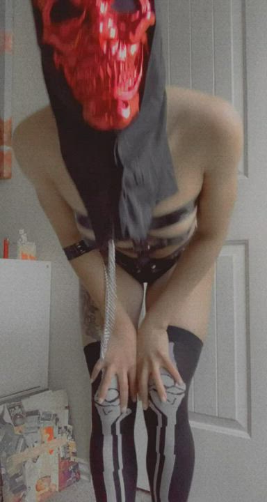 Big Tits Halloween TikTok clip