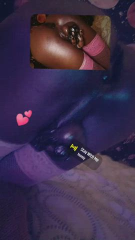 locked up, plugged n feeling playful 💕