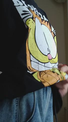 amateur petite small tits clip