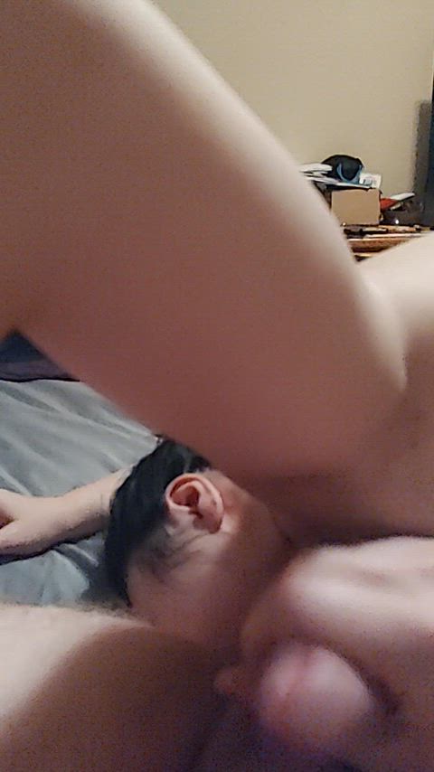 amateur asian ass ass eating ass spread asslicking cum cumshot jerk off masturbating