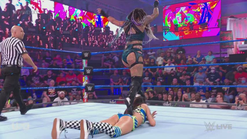 Ass Celebrity Wrestling clip