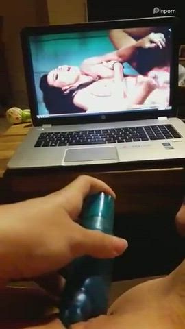 dildo dirty talk masturbating moaning watchingporn clip