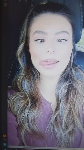 Miranda Cosgrove cum tribute