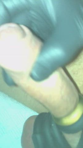 bisexual cbt cock ring dirty talk kinky male masturbation uncut clip