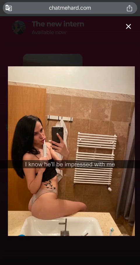 alyssa bounty boss brunette small tits clip