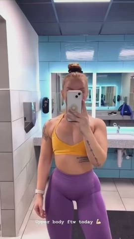 thatfitchickvic - Tight Purple Spandex 🍑👀