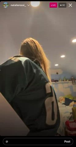 blonde flashing tits clip